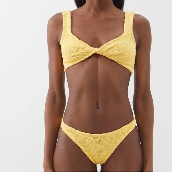 Hunza G Juno Bikini (OneSize) Yellow, Excellent Condition! - Picture 15 of 15